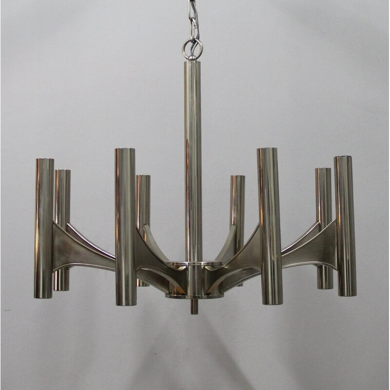 Mid-century chandelier by Gaetano Sciolari, Italy - 1960s