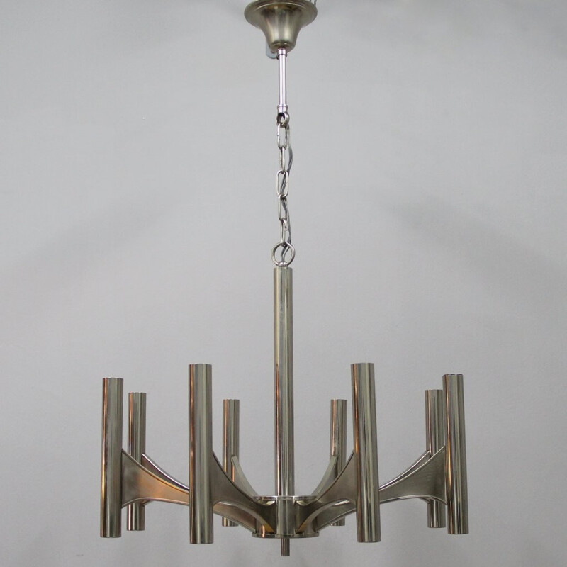 Mid-century chandelier by Gaetano Sciolari, Italy - 1960s