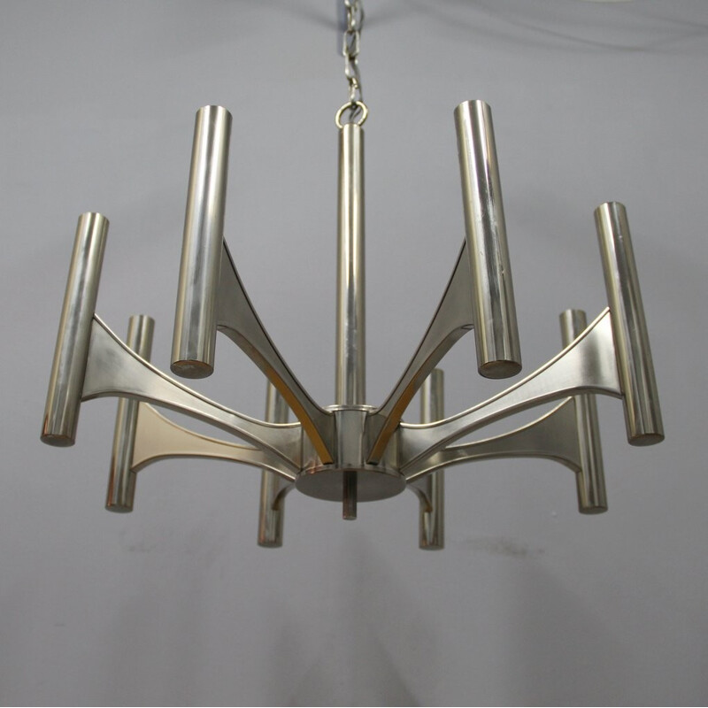 Mid-century chandelier by Gaetano Sciolari, Italy - 1960s