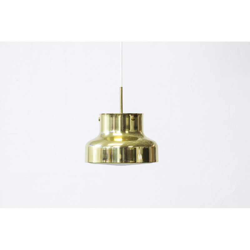 Brass "Bumling" hanging lamp by Anders Pehrson for Ateljé Lyktan - 1960s