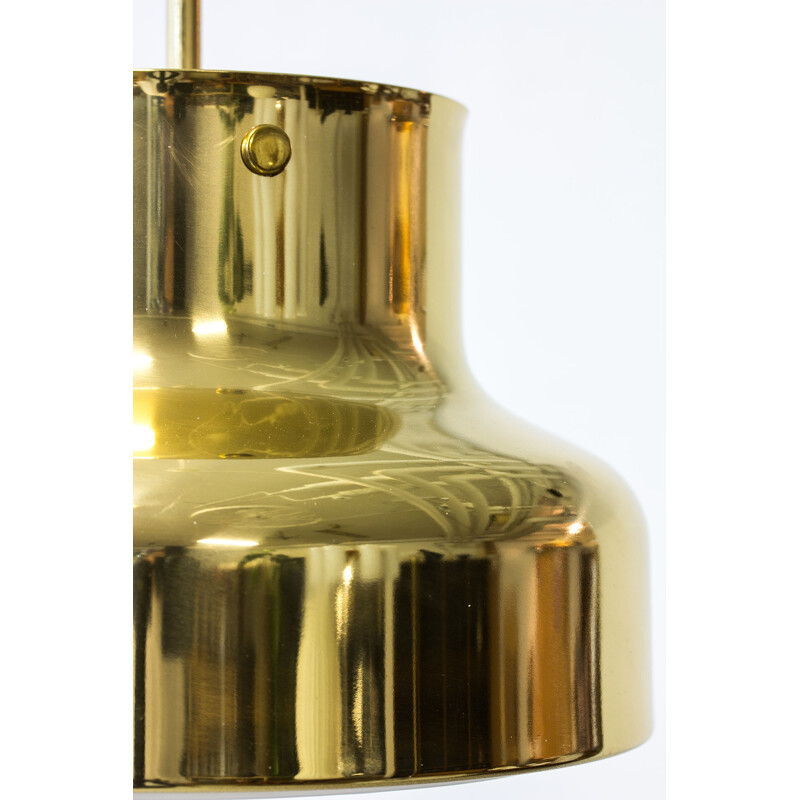 Brass "Bumling" hanging lamp by Anders Pehrson for Ateljé Lyktan - 1960s