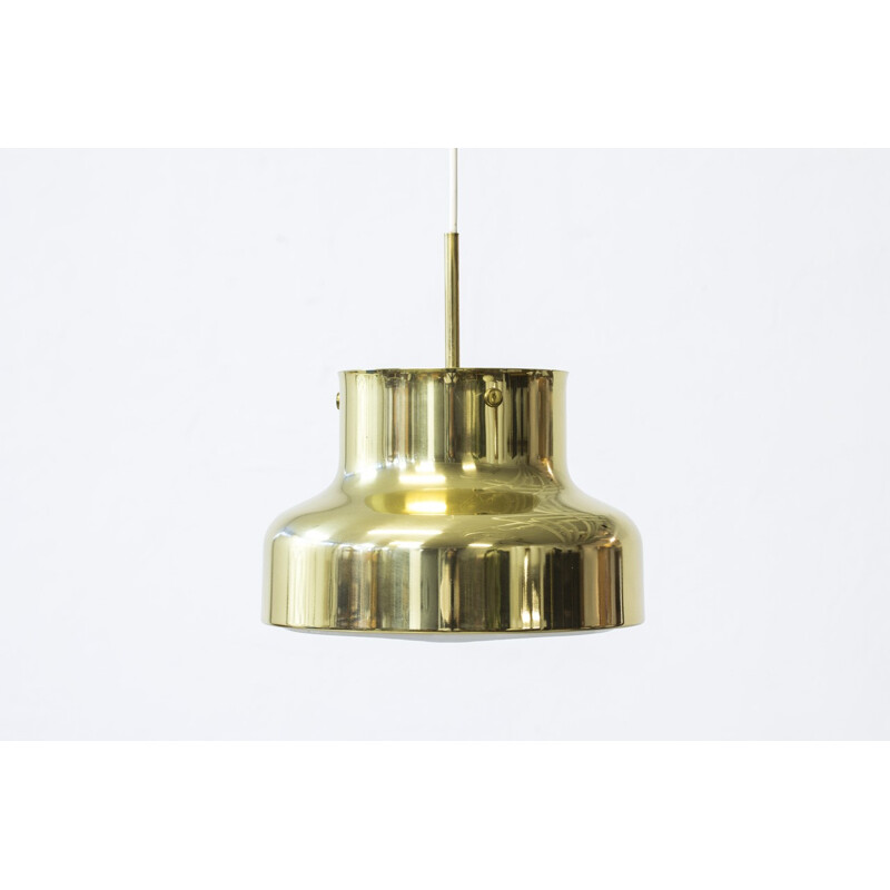 Brass "Bumling" hanging lamp by Anders Pehrson for Ateljé Lyktan - 1960s