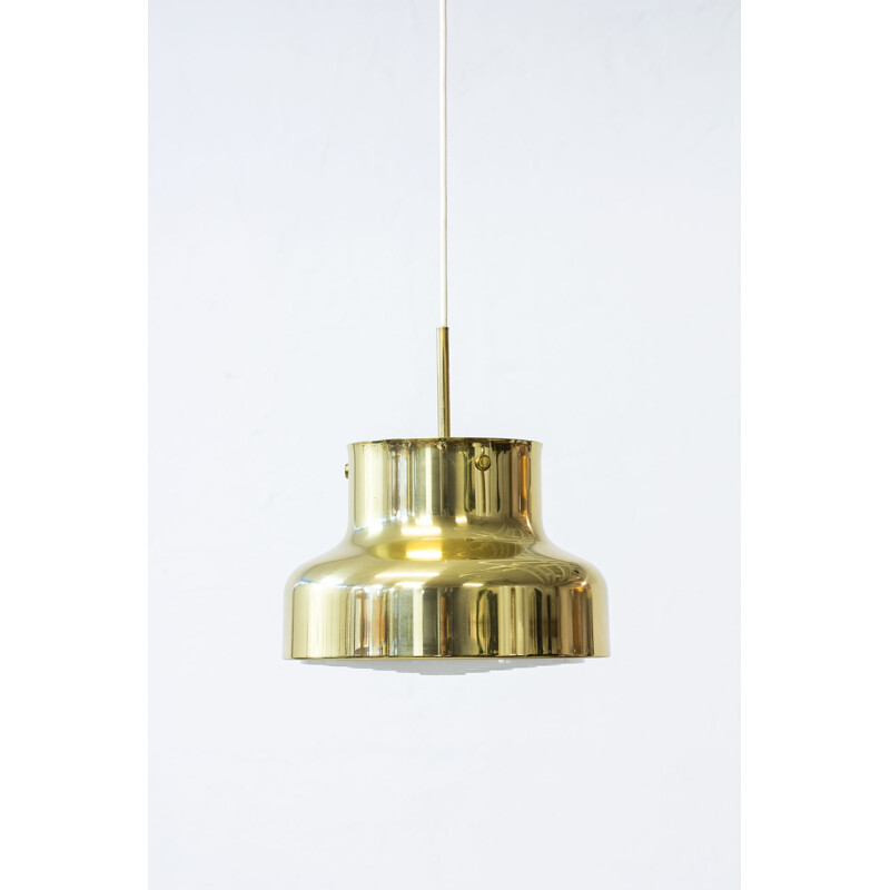 Brass "Bumling" hanging lamp by Anders Pehrson for Ateljé Lyktan - 1960s