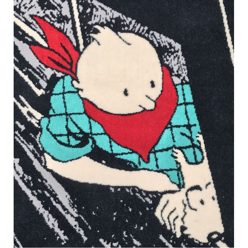 Tapis Axis,Tintin en Amérique - 1980