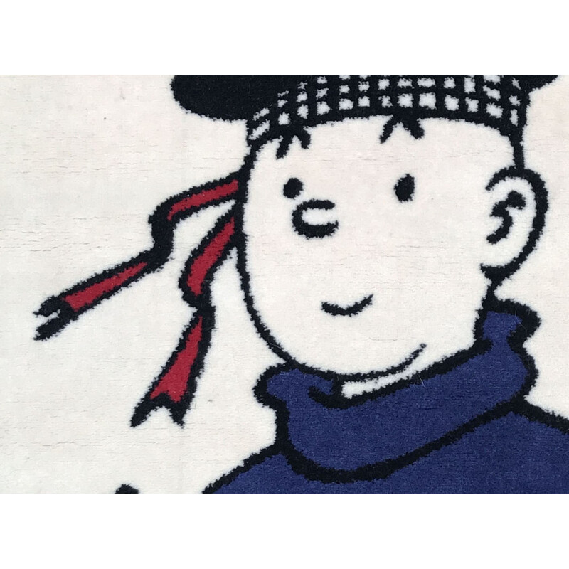 Tapis Axis Tintin en Ecosse - 1980