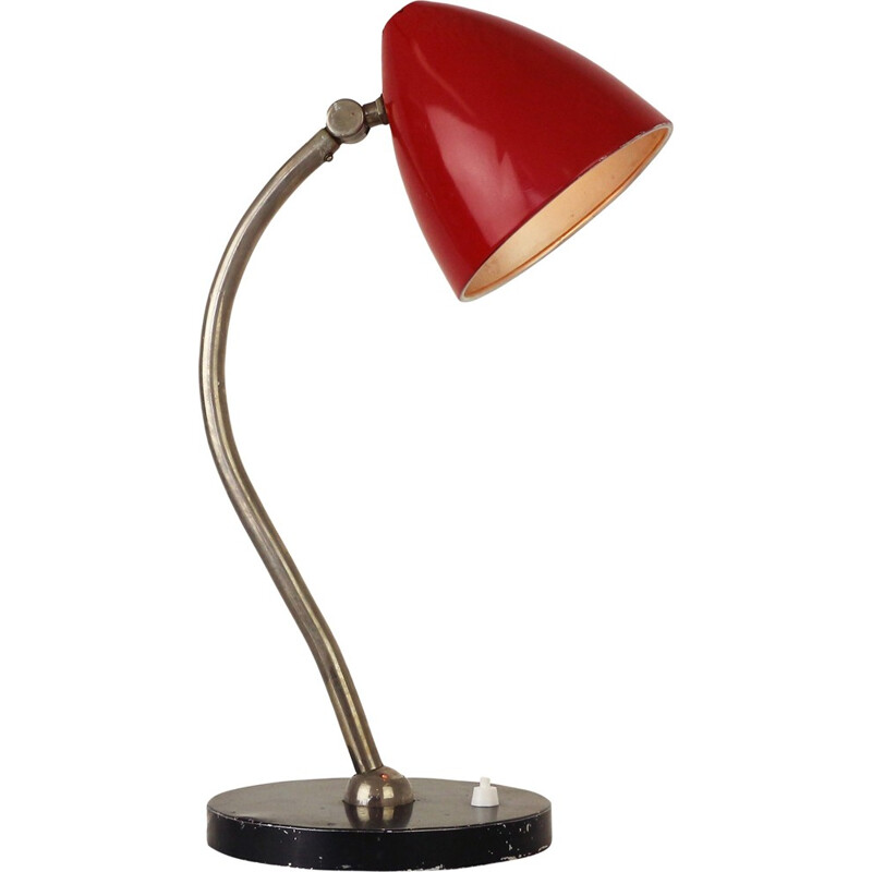 Lampe de bureau Rare Model 96 de H. Busquet pour Hala Zeist - 1960