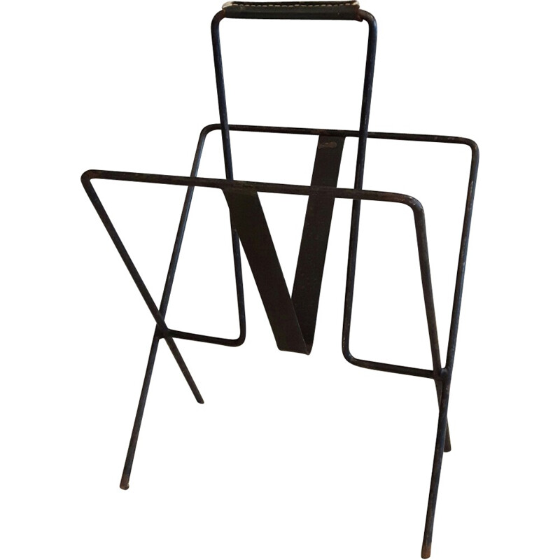 Magazine rack by Jacques Adnet - 1930