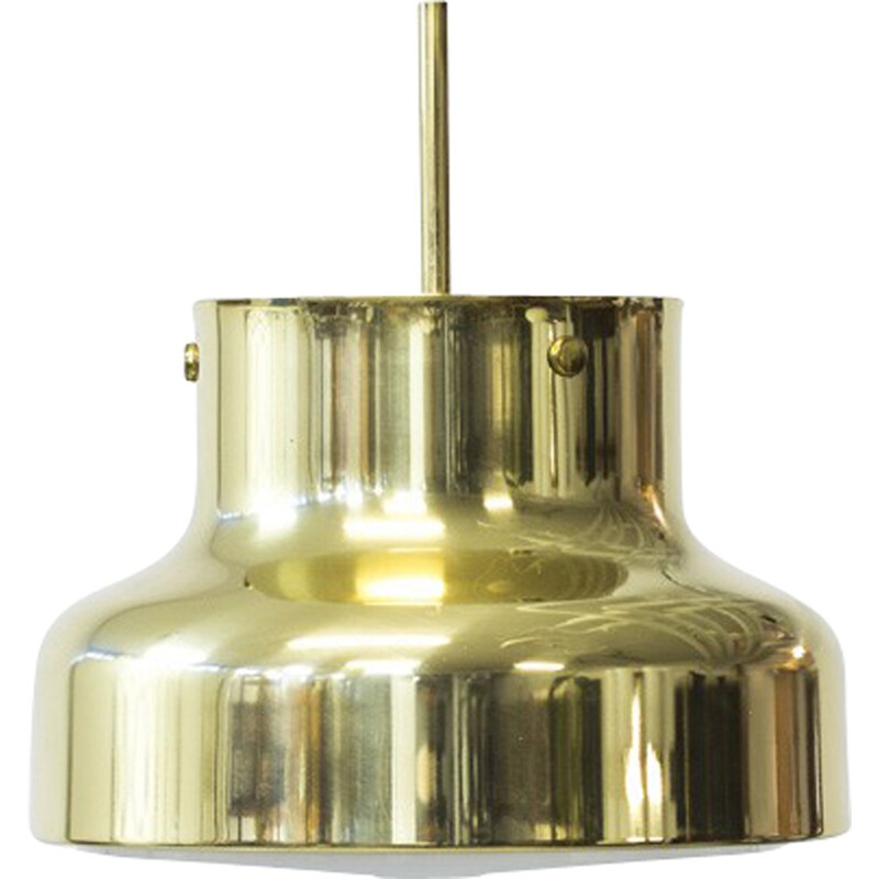 Brass "Bumling" hanging lamp by Anders Pehrson for Ateljé Lyktan - 1960s