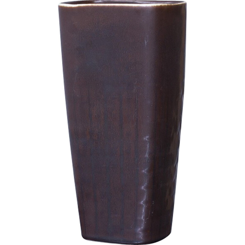 Vase vintage en céramique de Carl-Harry Stålhane pour Rörstrand, Suède 1950
