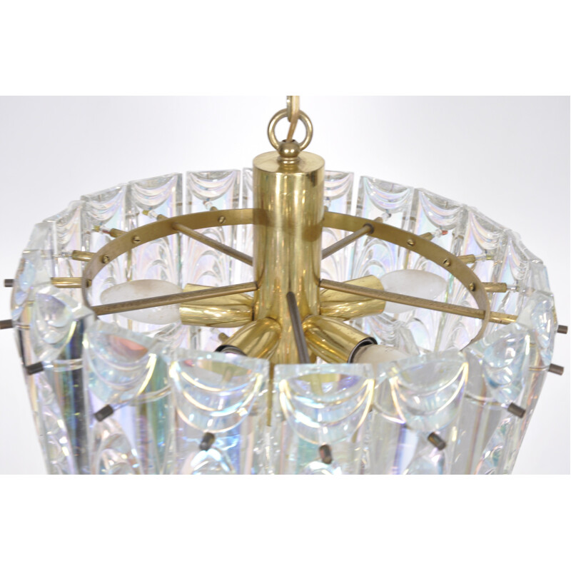 Vintage Italian Murano chandelier - 1950s