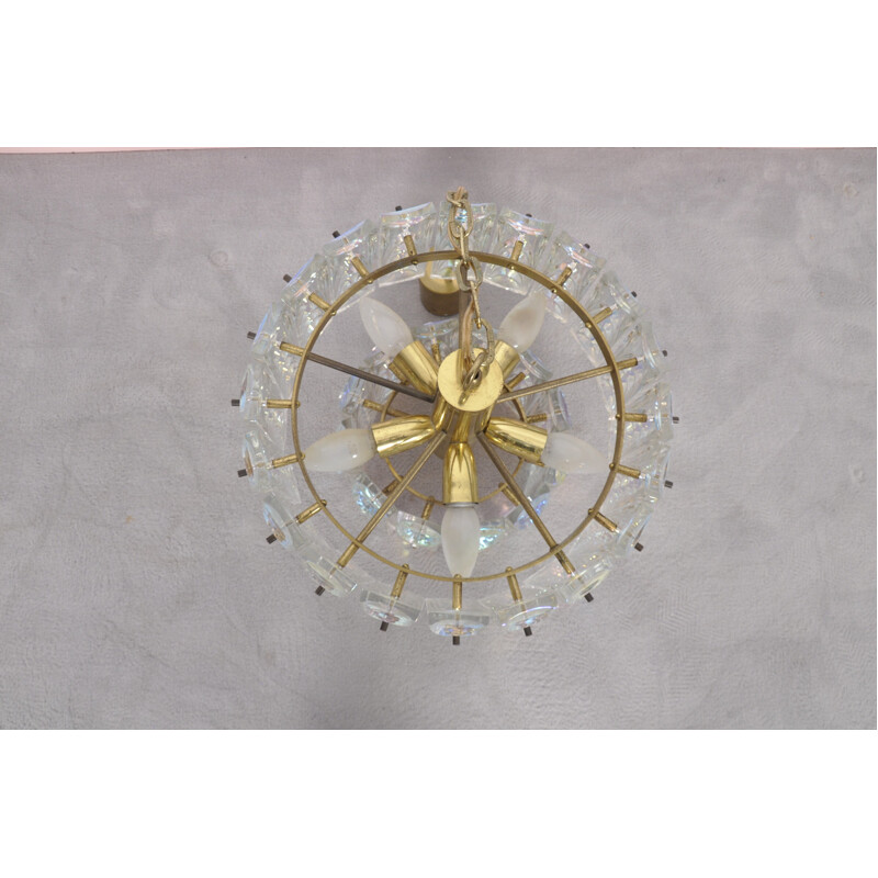 Vintage Italian Murano chandelier - 1950s