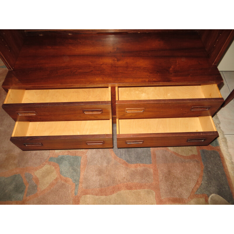 Rio Rosewood bookcase by Poul Hundevad - 1960s