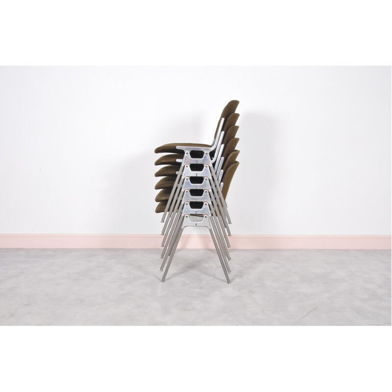 DSC 106 Stacking Chair by Giancarlo Piretti for Castelli - 1960s