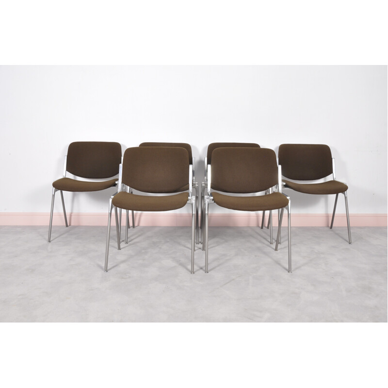 DSC 106 Stacking Chair by Giancarlo Piretti for Castelli - 1960s