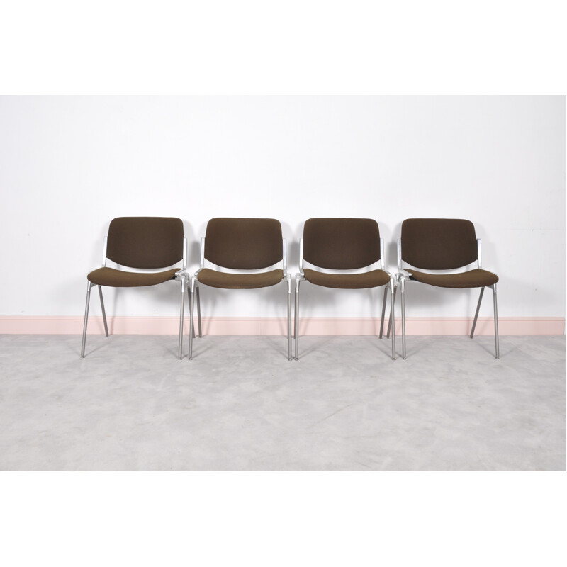 DSC 106 Stacking Chair by Giancarlo Piretti for Castelli - 1960s