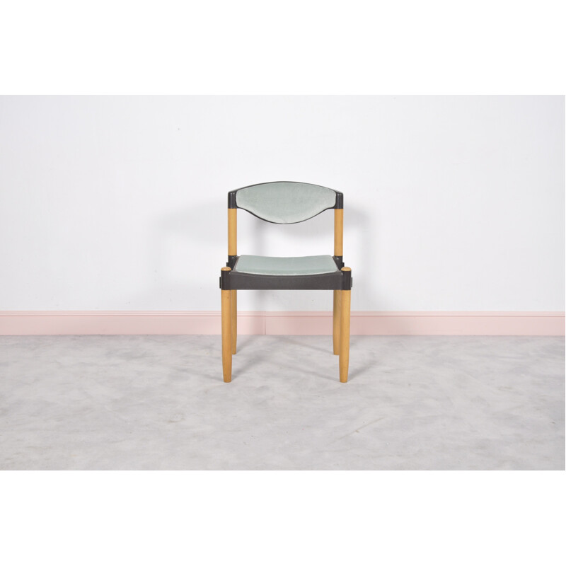 6 Strax Chairs by Hartmut Lohmeyer for Casala - 1980s