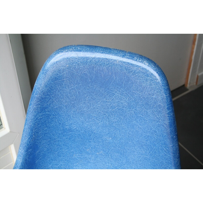 Blue "DSW" chair, Charles & Ray EAMES - 1970s