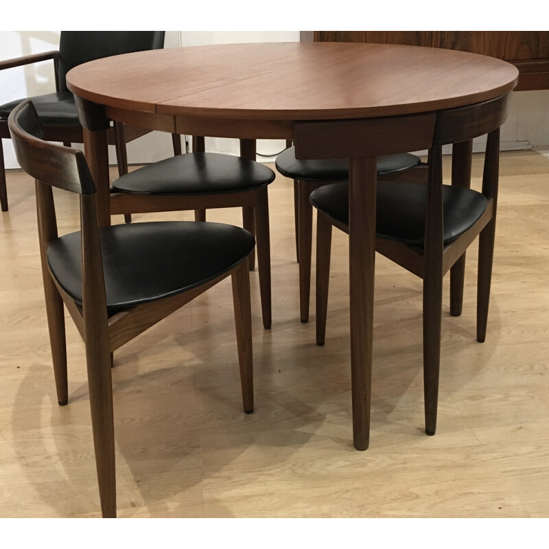 Dining set in teak by Hans Olsen for Frem Roje - 1960s