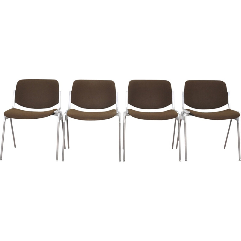 DSC 106 Stacking Chair by Giancarlo Piretti for Castelli - 1960s