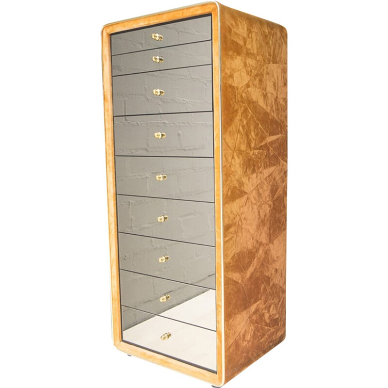 Vintage locker with eight drawers produced by RUF International - 1960s