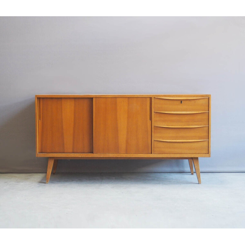 Vintage sideboard in oakwood by Franz Ehrlich for Deutschen Werkstätten Hellerau - 1950s