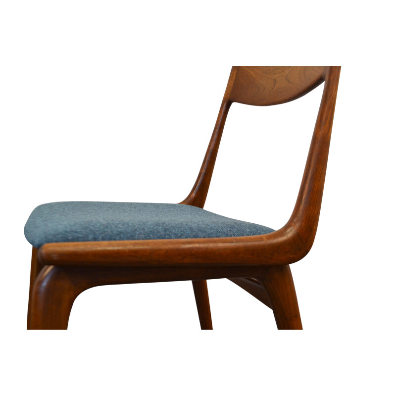 Suite de 6 chaises "Boomerang" d'Alfred Christensen pour Slagelse Møbelvaerk - 1960