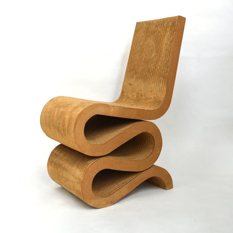 Vintage "Wiggle" Chair by Frank Gehry - 1970s