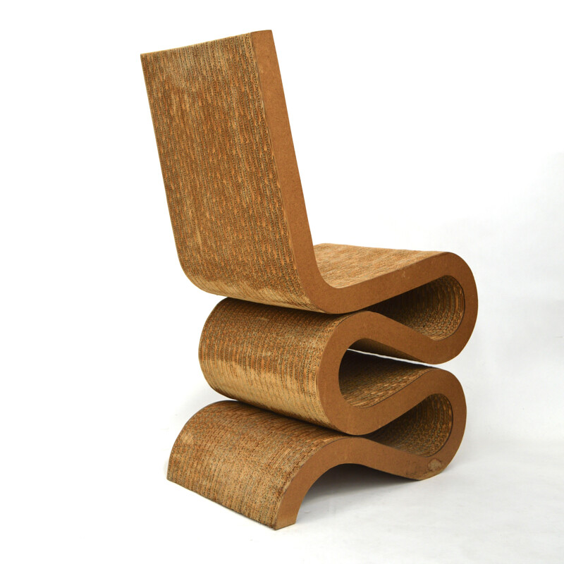 Vintage "Wiggle" Chair by Frank Gehry - 1970s