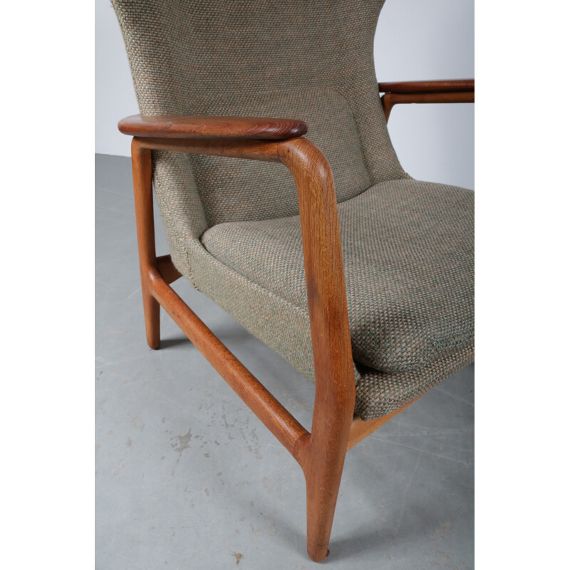 Highback armchair in teak by Aksel Bender Madsen - 1950s