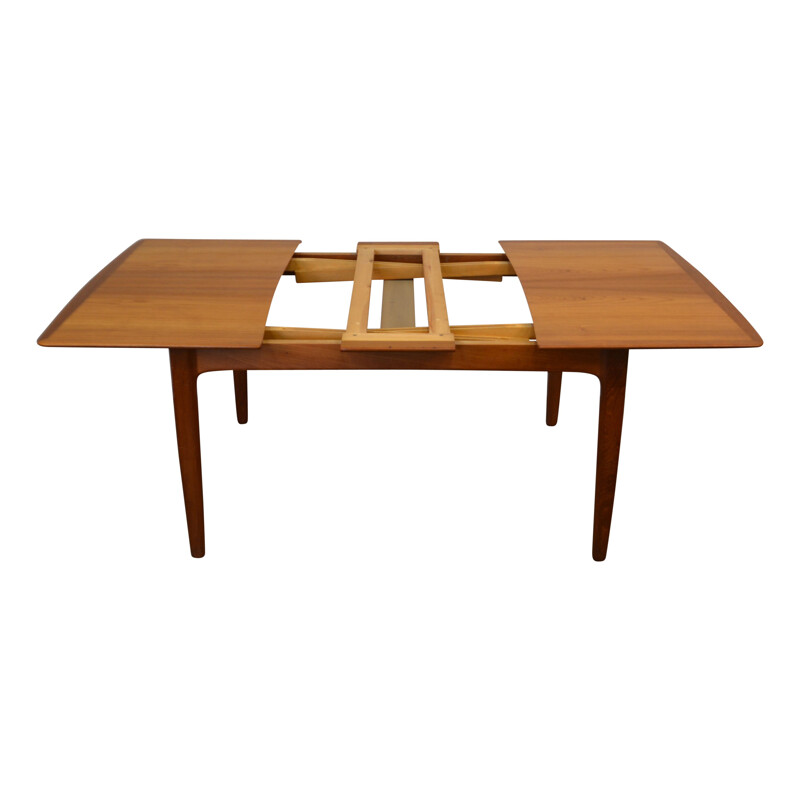 Table à repas extensible en teck de Svend Aage Madsen pour Knudsen - 1960