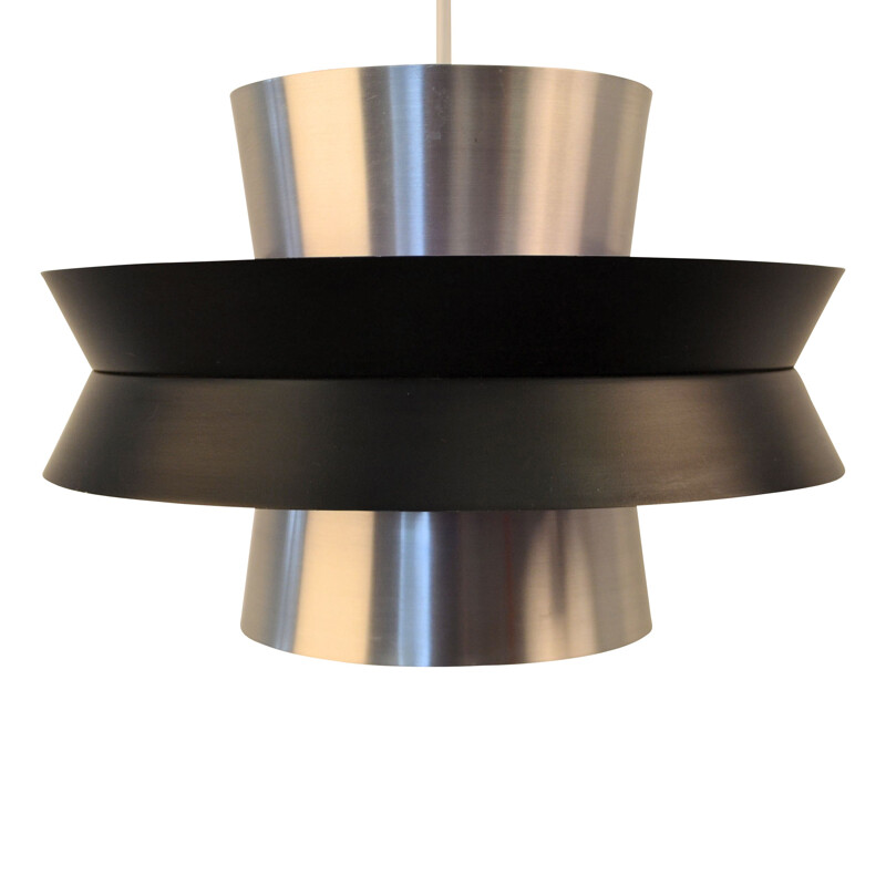 Vintage aluminum pendant lamp by Carl Thore, Sweden 1960