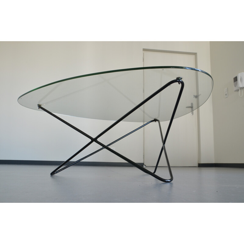 Table basse en verre, Florent LASBLEIZ - années 50