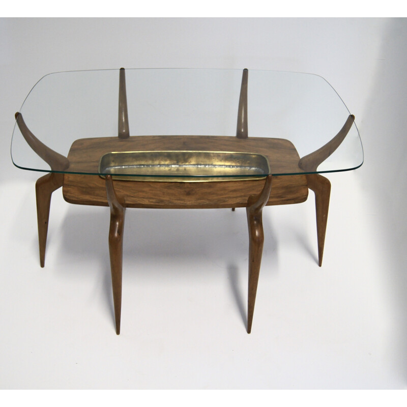 Vintage Spider-Leg Coffee Table - 1950s