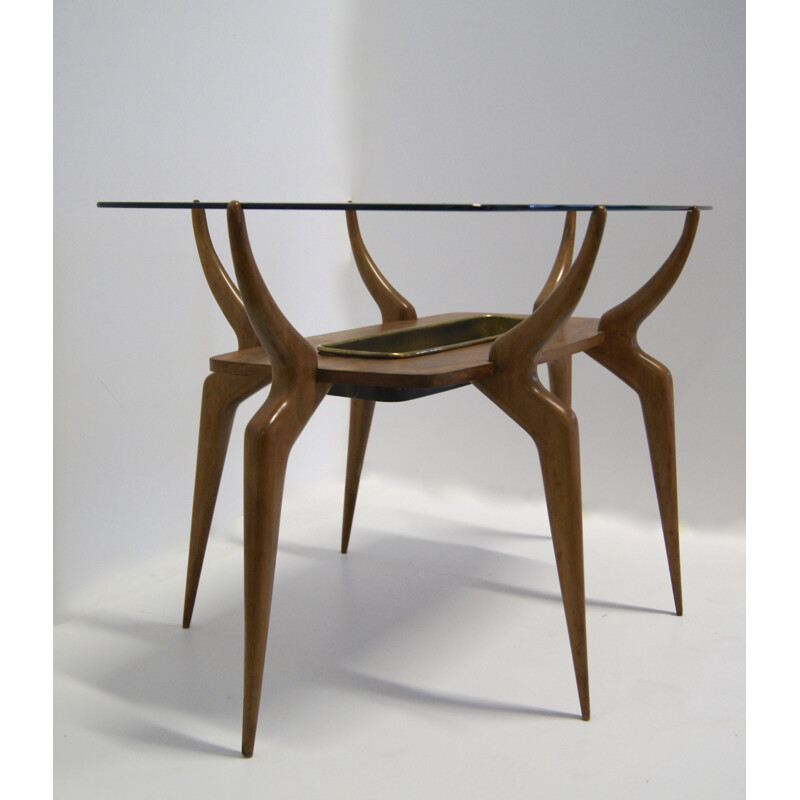 Vintage Spider-Leg Coffee Table - 1950s