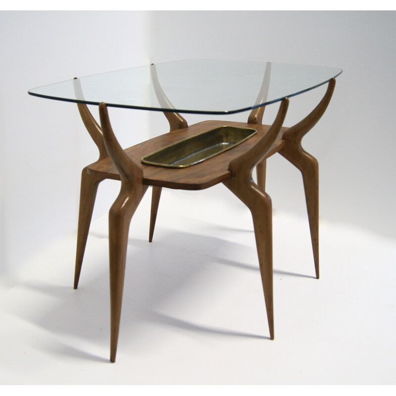 Vintage Spider-Leg Coffee Table - 1950s