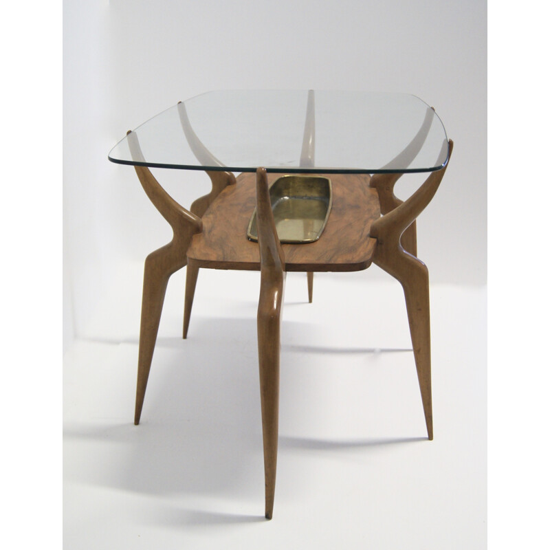 Vintage Spider-Leg Coffee Table - 1950s