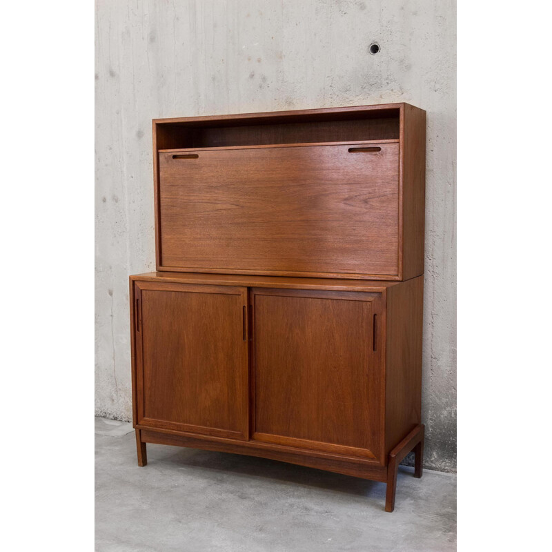 Vintage teak Scandinavian cabinet - 1960s