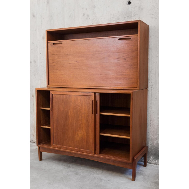 Vintage teak Scandinavian cabinet - 1960s