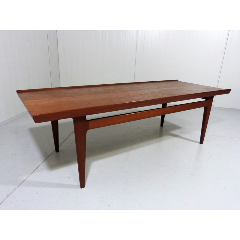 Teak coffee table by Finn Juhl for France & Daverkosen - 1950s