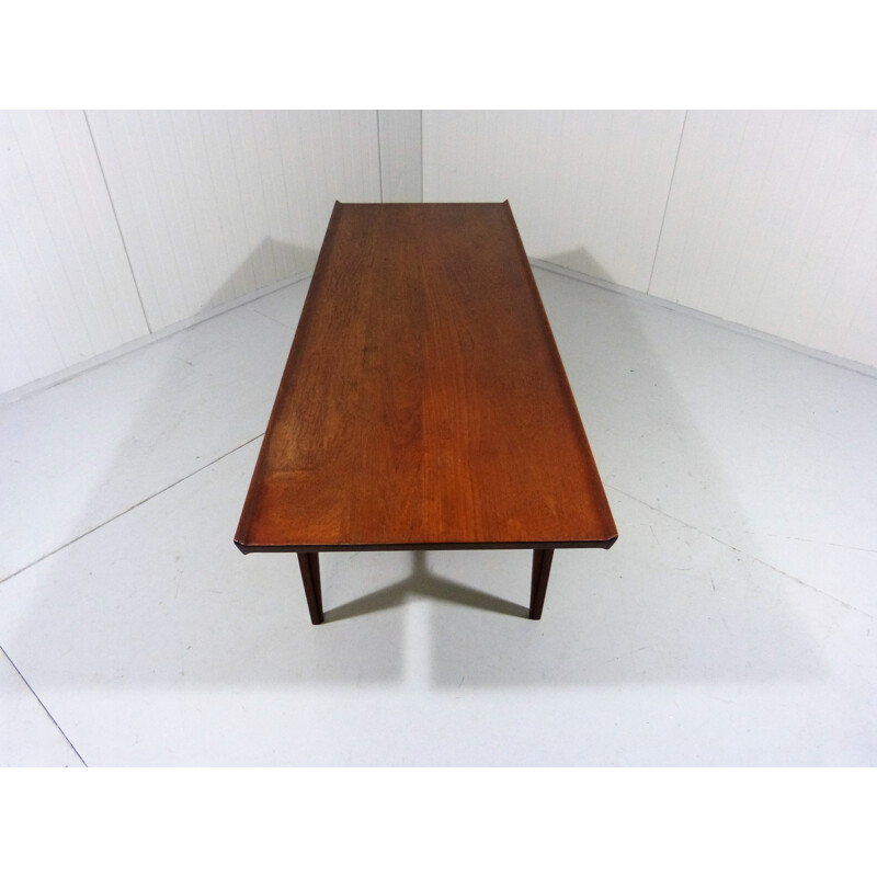 Teak coffee table by Finn Juhl for France & Daverkosen - 1950s