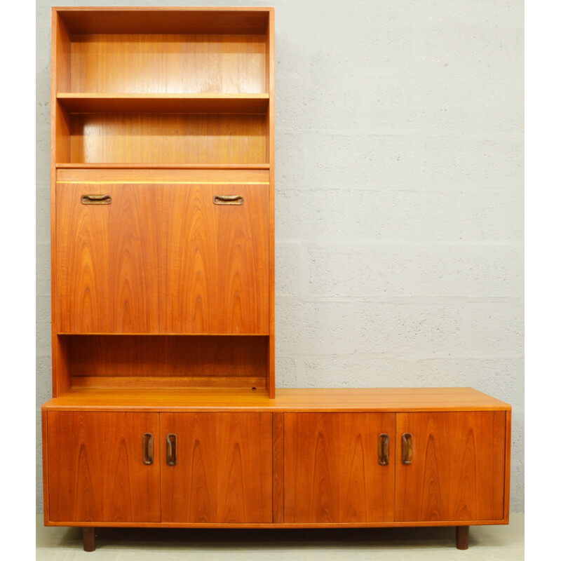 Mid-Century teak G-Plan sideboard media unit - 1960s