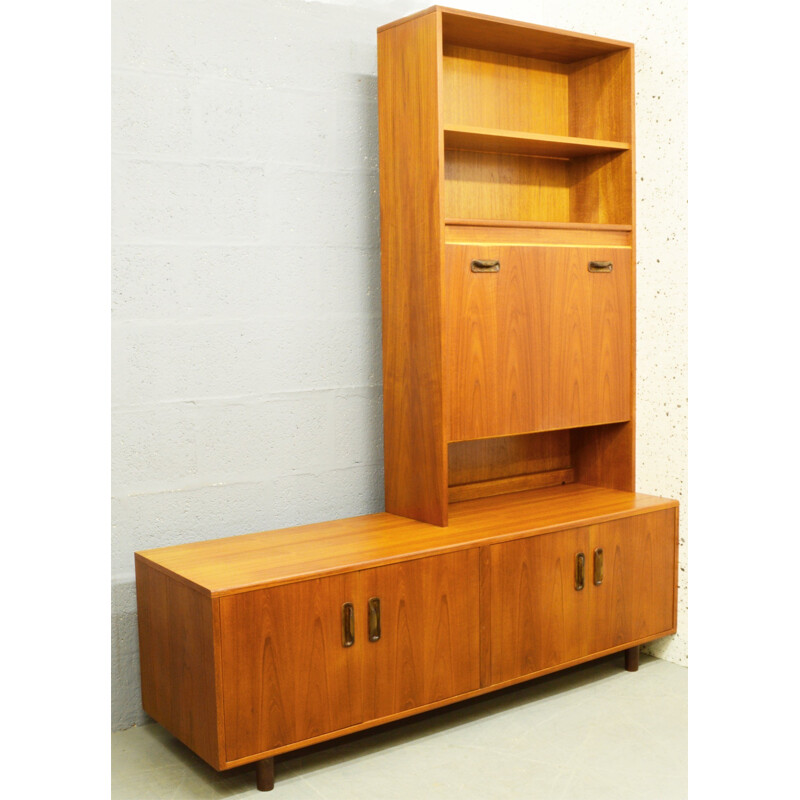 Mid-Century teak G-Plan sideboard media unit - 1960s