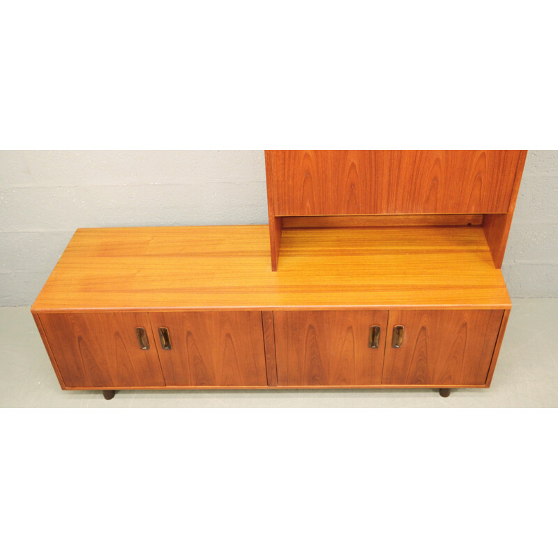 Mid-Century teak G-Plan sideboard media unit - 1960s