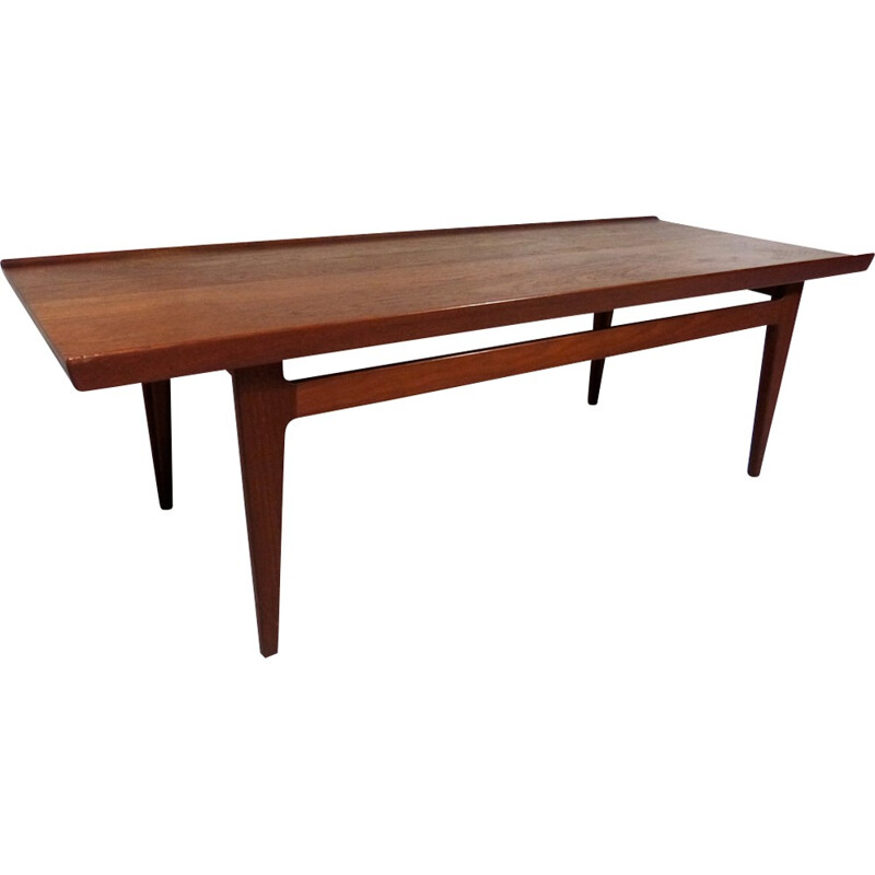 Teak coffee table by Finn Juhl for France & Daverkosen - 1950s