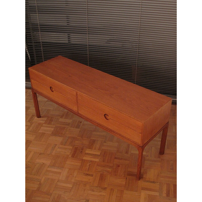 Oak chest of drawers by Kai Kristiansen for Aksel Kjersgaard - 1950s