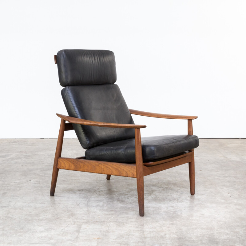 Fauteuil lounge FD-164 d'Arne Vodder pour France et Son - 1960