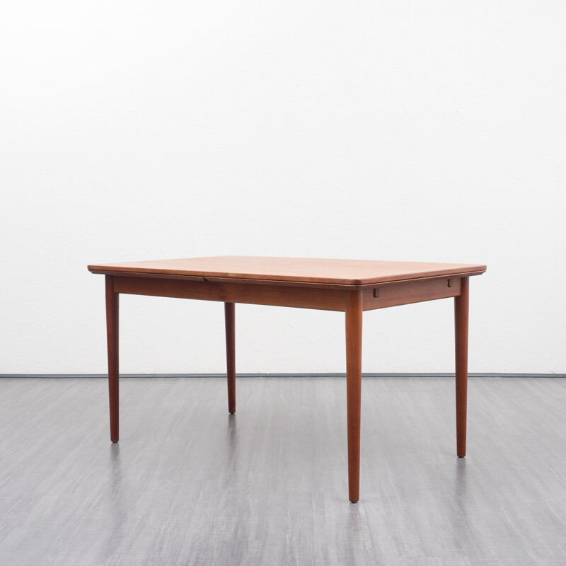 Danish dining table in teak by Arne Vodder for Sibast - 1960s