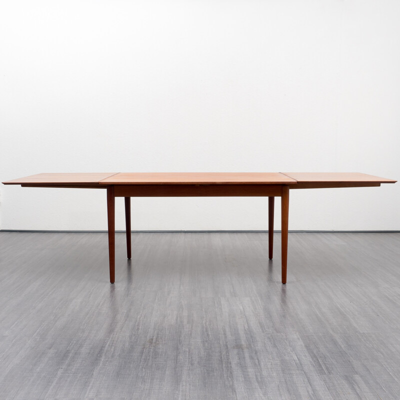Danish dining table in teak by Arne Vodder for Sibast - 1960s