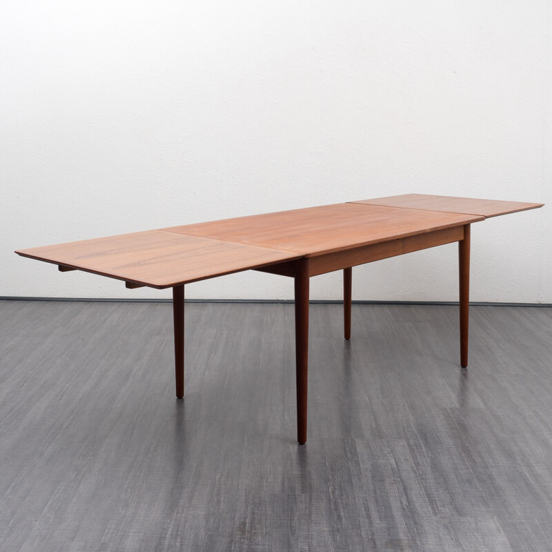 Table vintage en teck d'Arne Vodder pour Sibast - 1960