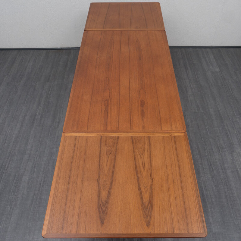 Danish dining table in teak by Arne Vodder for Sibast - 1960s